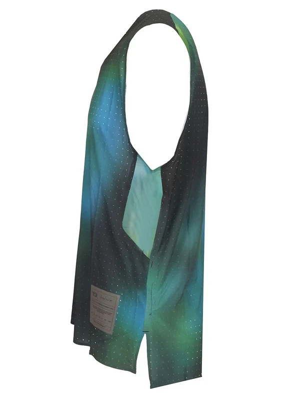 All-Over Printed Running Sleeveless Top - Image 3