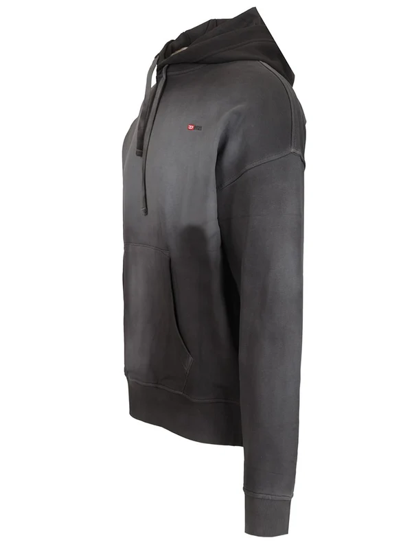 Embroidered Logo Cotton Hoodie - Image 3
