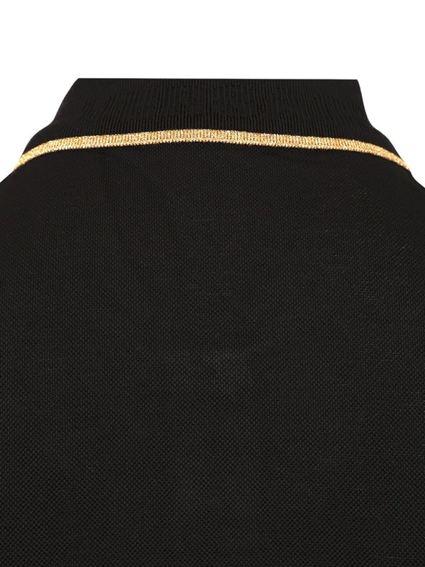 Collar Detail Cotton Polo Shirt - Image 4