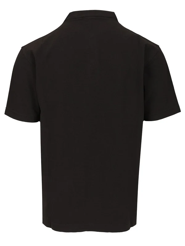 Logo Patch Cotton Polo Shirt - Image 2