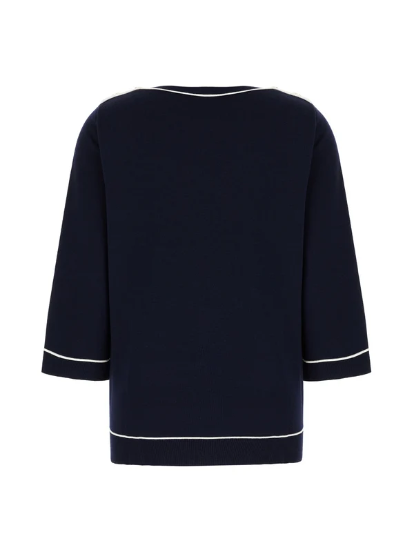 Interlocking G Button Wool Knit - Image 2