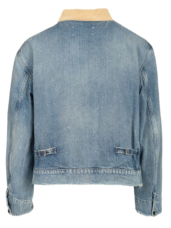 Distressed Detail Denim Jacket - Image 2