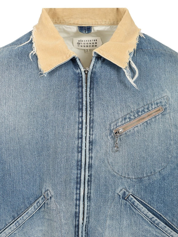 Distressed Detail Denim Jacket - Image 4