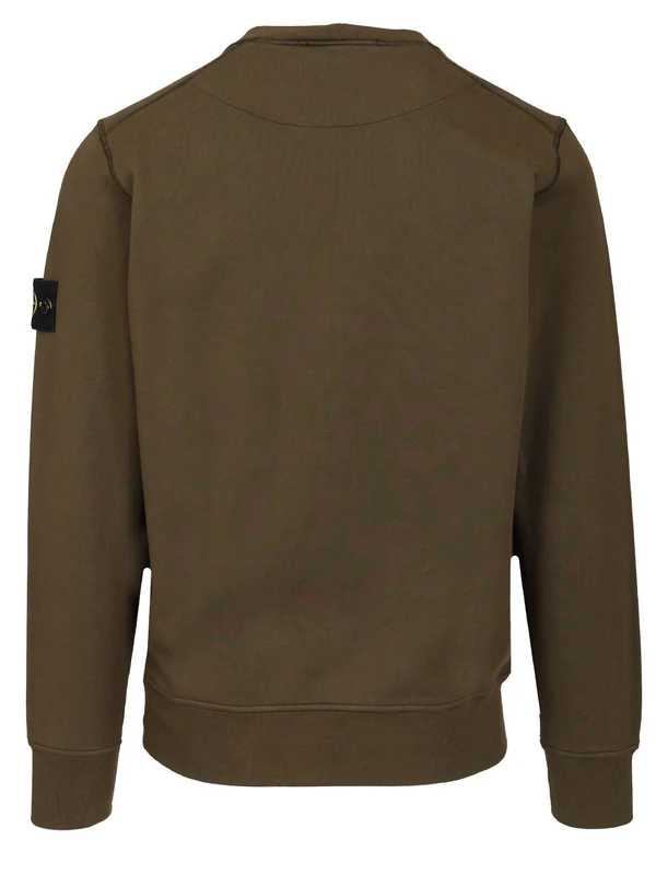 Wappen Patch Cotton Crewneck Sweater - Image 2