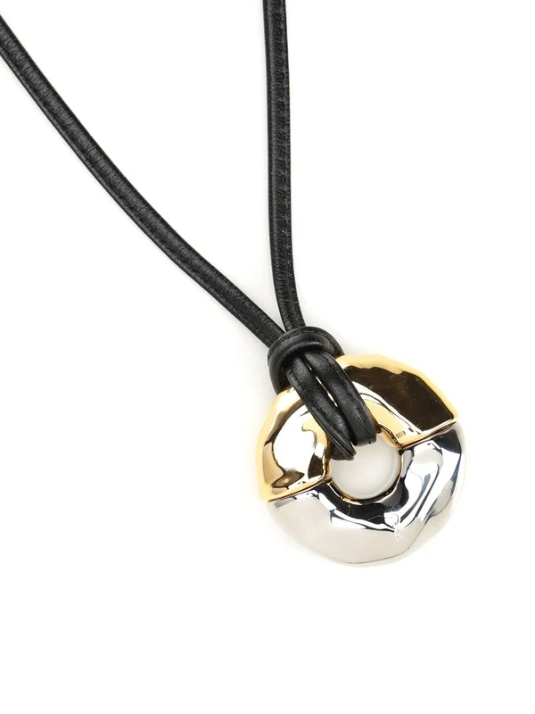 DUNE Brass Pendant Necklace - Image 2