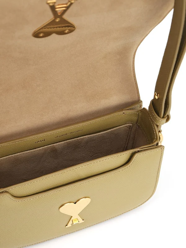 PARIS PARIS Leather Shoulder Bag - Image 4