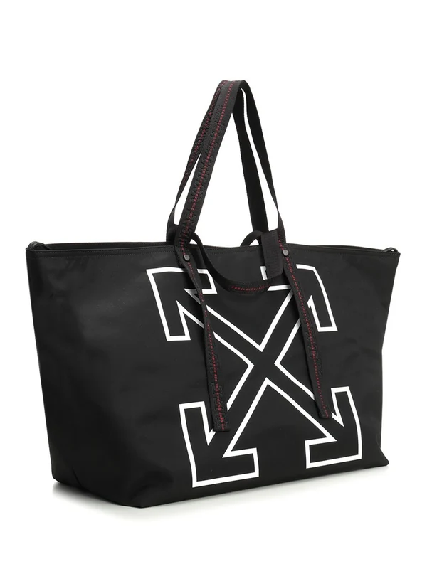 Arrow Logo Nylon Tote Bag - Image 2