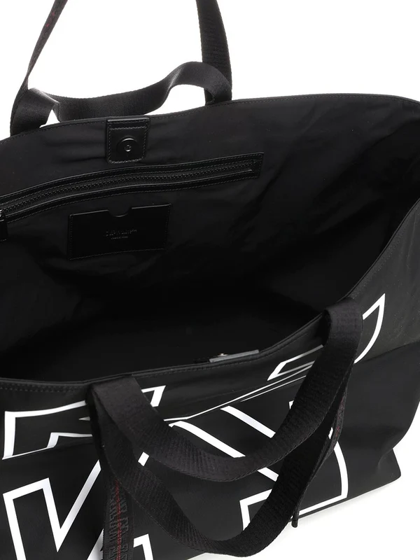 Arrow Logo Nylon Tote Bag - Image 4