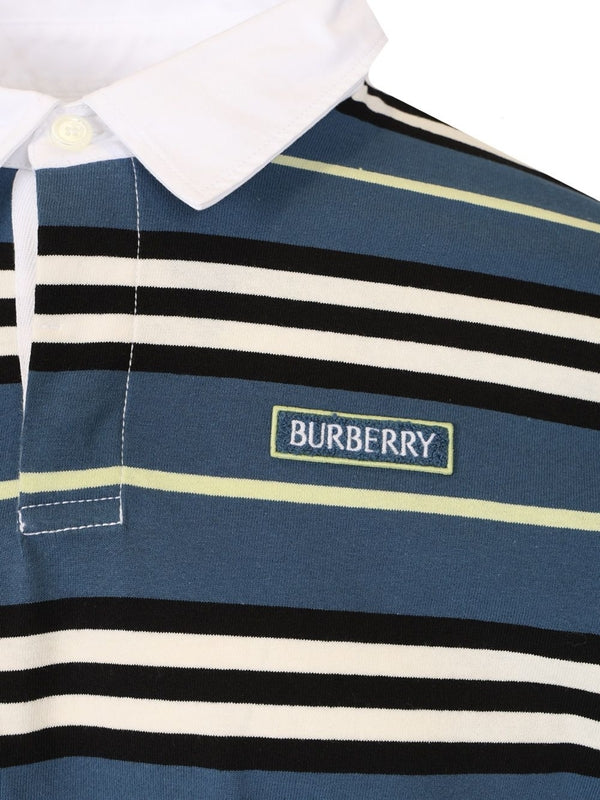 Striped Cotton Polo Shirt - Image 3