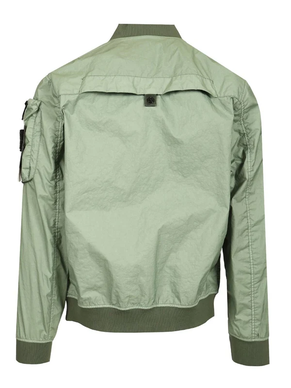 Wappen Patch Nylon Bomber Jacket - Image 2