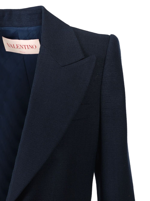 Bow Detail Tailored Jacket - Image 4