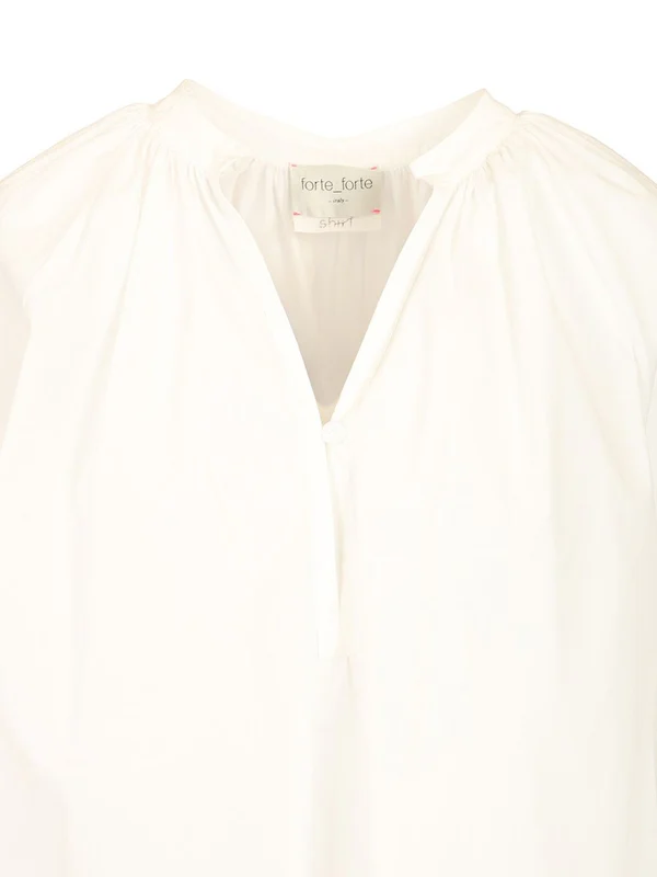 Bohemian V-neck Cotton Shirt - Image 4