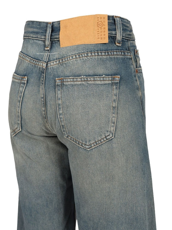 High Waist Baggy Denim Pants - Image 4
