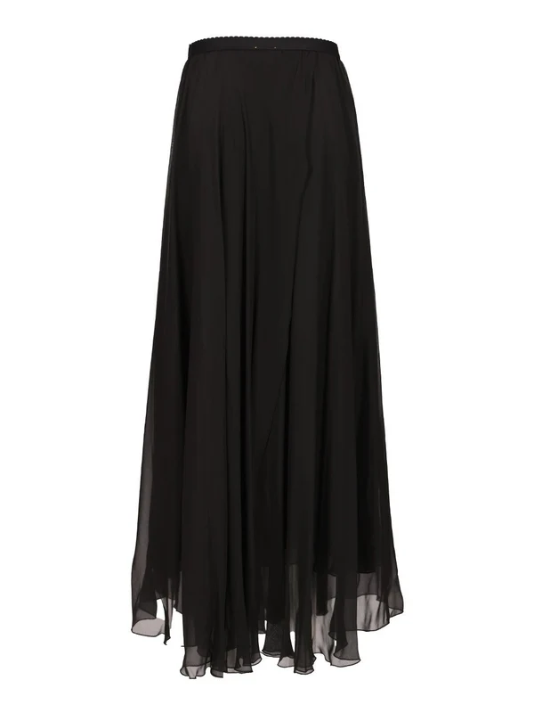 Chiffon Silk Long Skirt - Image 2