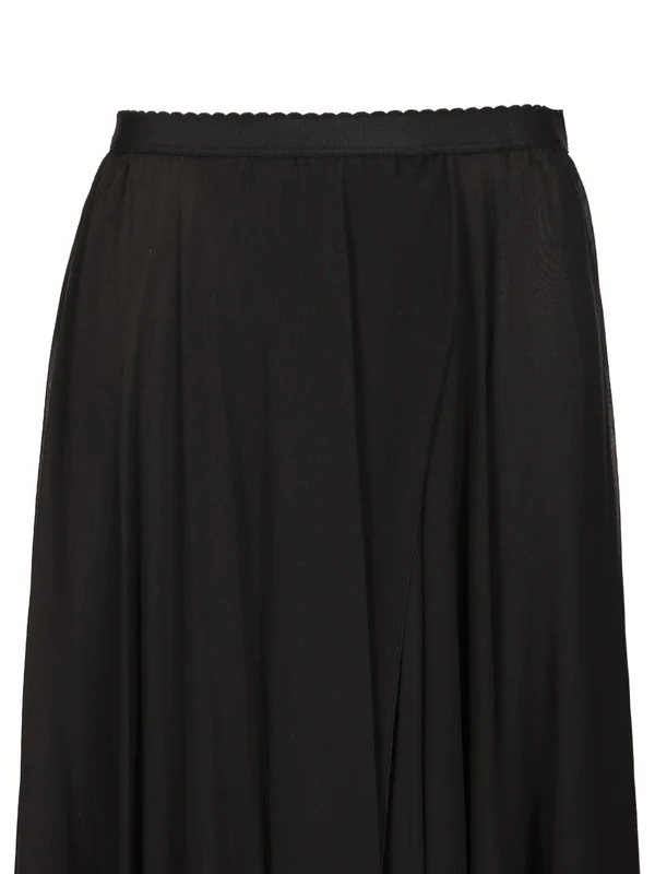 Chiffon Silk Long Skirt - Image 4