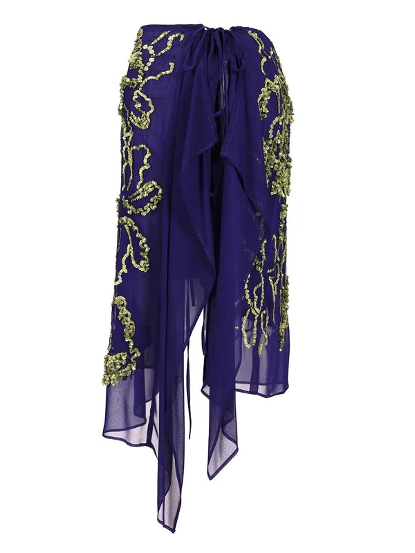 SIMA Asymmetric Midi Skirt - Image 3