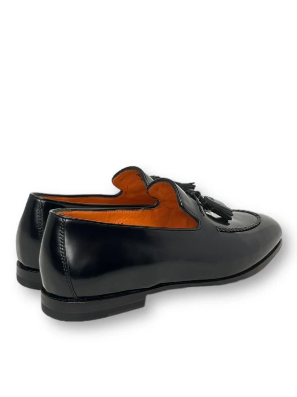 Tassel Detail Leather Loafers - Image 2