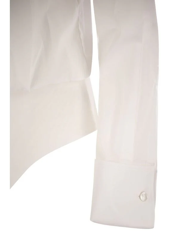 Angora Shirt Cotton Bodysuit - Image 3