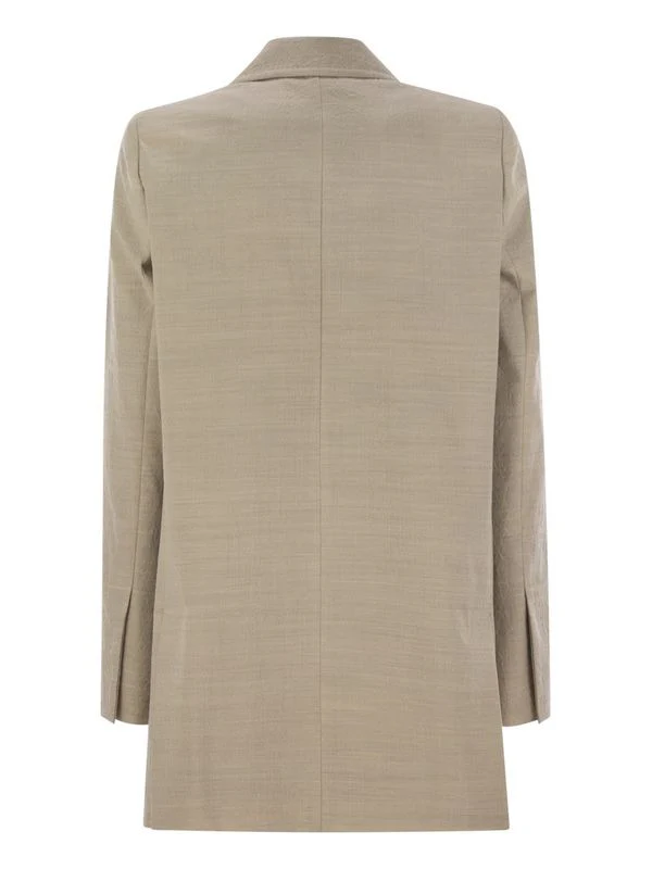 Acacia Wool Single Tailored Jacket - Image 2
