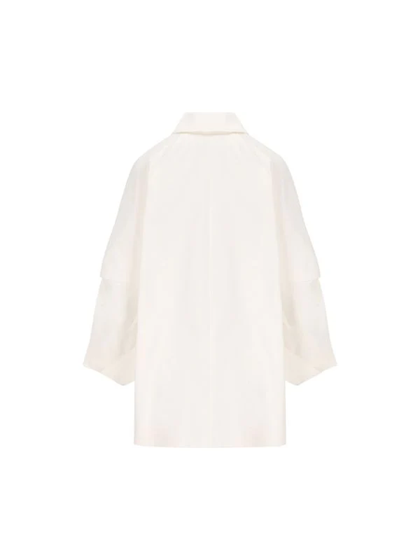 Baba Single Cotton Trench Coat - Image 2