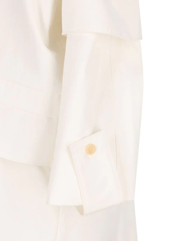 Baba Single Cotton Trench Coat - Image 3