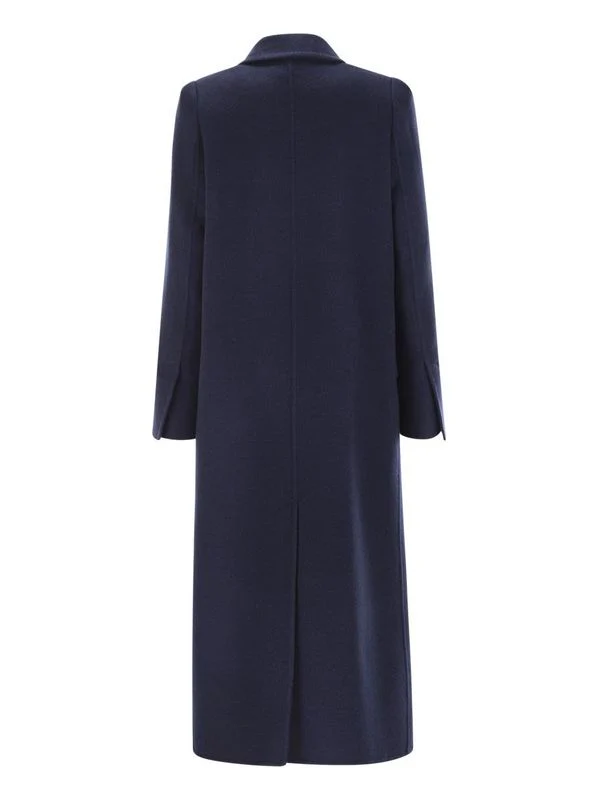 Double Breasted Wool Cashmere Coat - Image 2