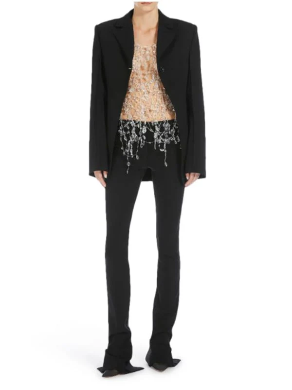 One-button Open Detail Jacket - Image 2