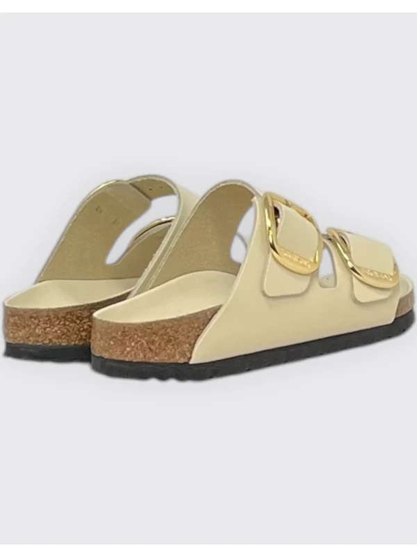 Arizona Double Buckle Leather Sandals - Image 2