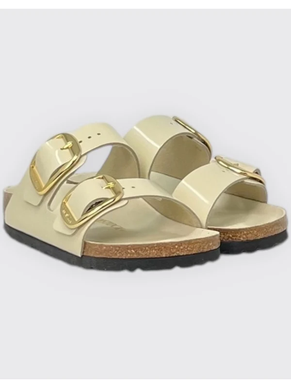 Arizona Double Buckle Leather Sandals - Image 3