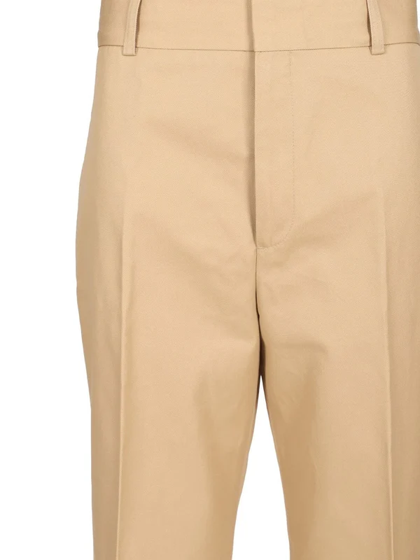 Tailored Cotton Pants - Image 3