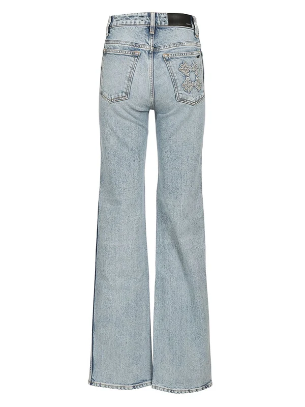Ma Quad Patch Slim Fit Denim Pants - Image 2