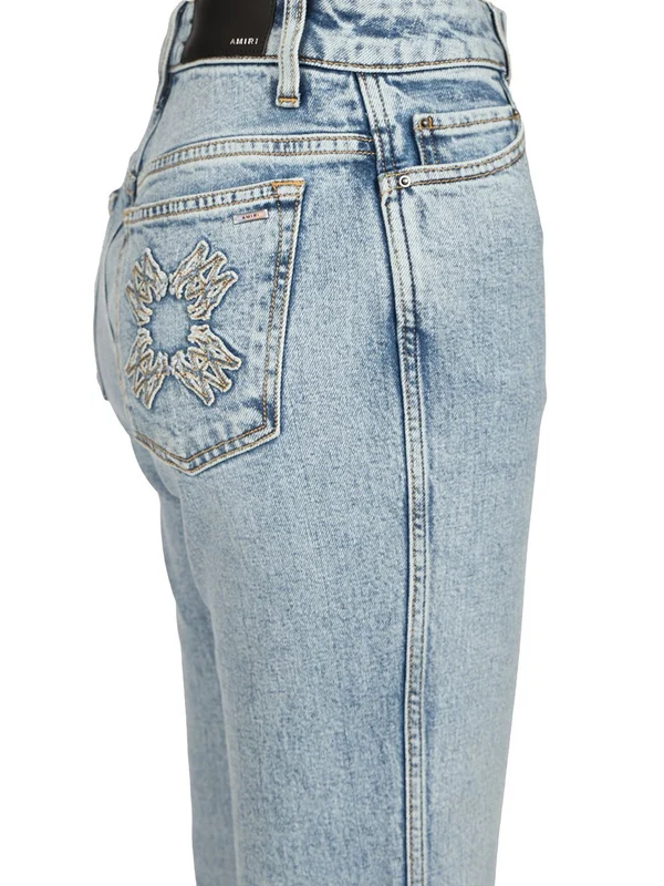 Ma Quad Patch Slim Fit Denim Pants - Image 4