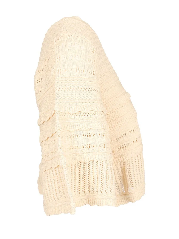 Azelia Cotton Knit Blouse - Image 3