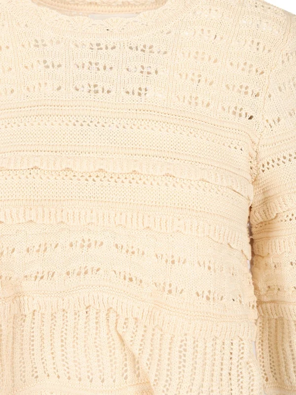 Azelia Cotton Knit Blouse - Image 4