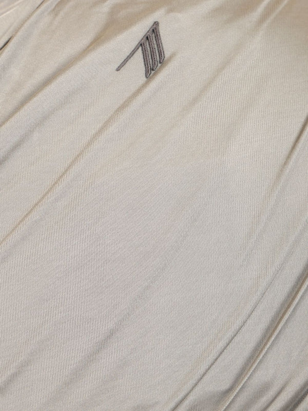 Draped Satin Mini Dress - Image 5