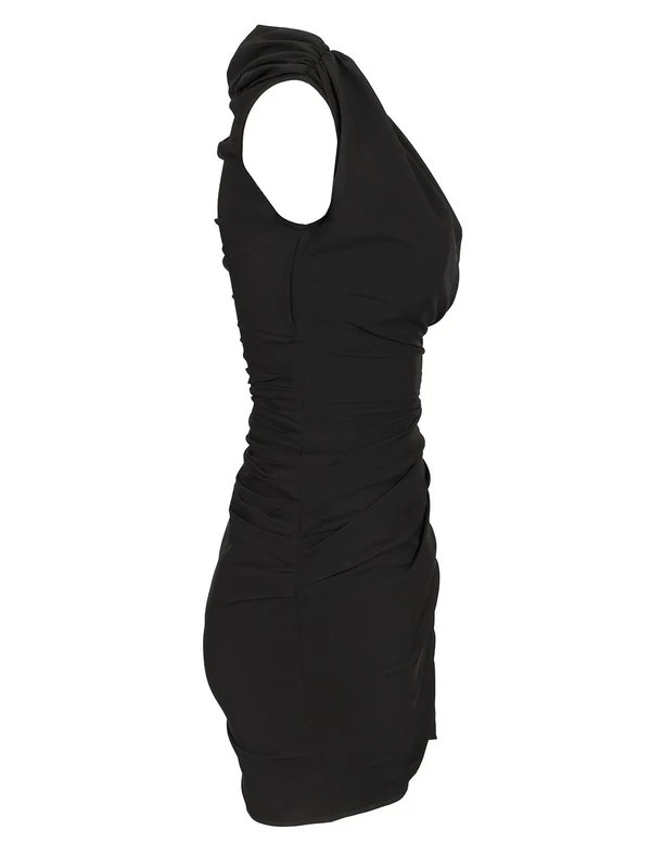 Rita V-neck Mini Dress - Image 3