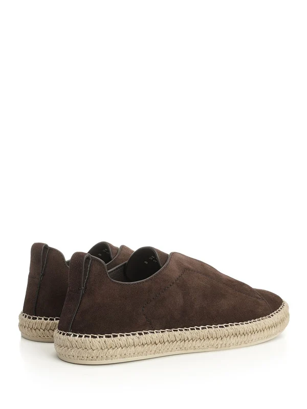 Triple Stitch Suede Espadrilles - Image 3