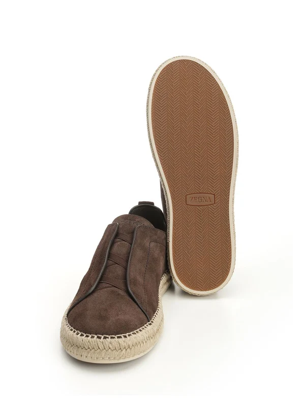 Triple Stitch Suede Espadrilles - Image 5