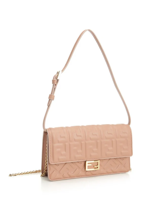 Baguette Wallet Chain Crossbody Bag - Image 2