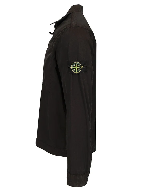 Wappen Patch Overshirt Jacket - Image 3