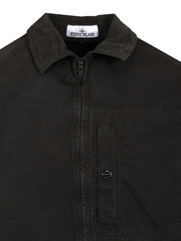 Wappen Patch Overshirt Jacket - Image 4