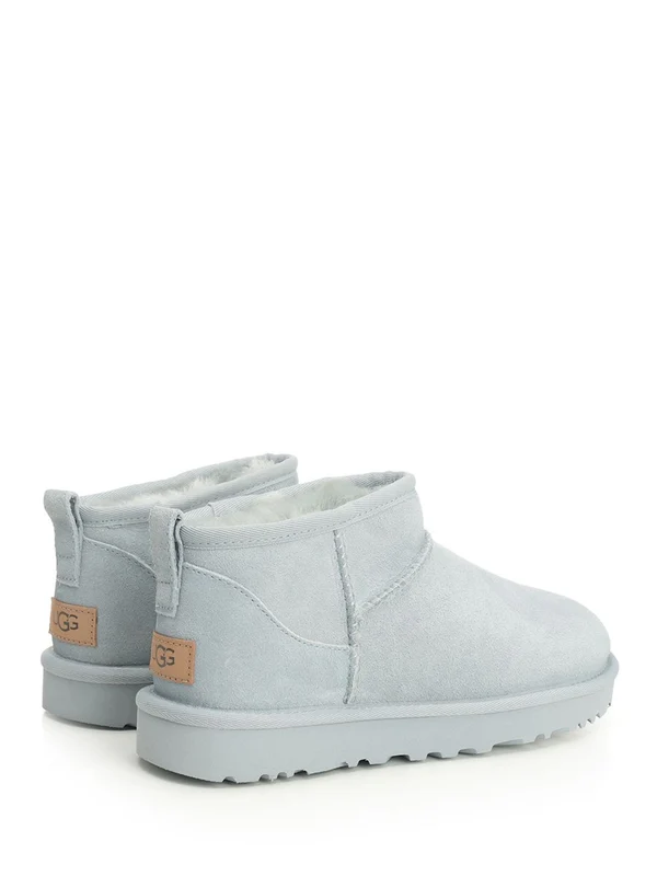 Ultra Mini Leather Ankle Boots - Image 3