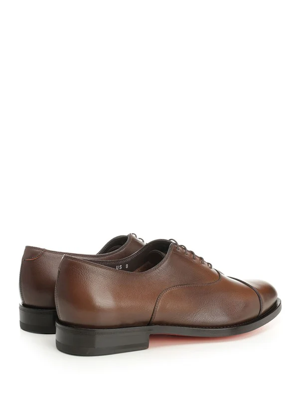Oxford Leather Lace-up Shoes - Image 3