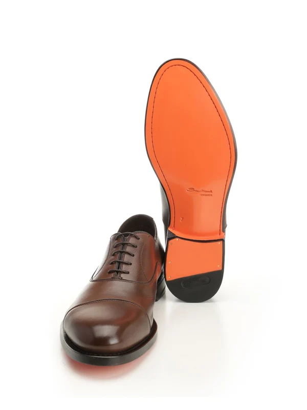 Oxford Leather Lace-up Shoes - Image 5