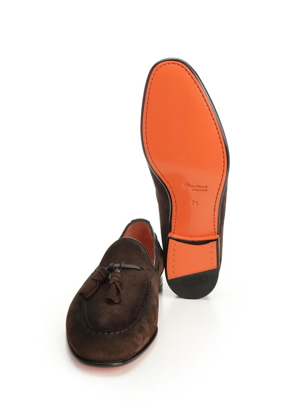 Tassel Suede Loafers - Image 5