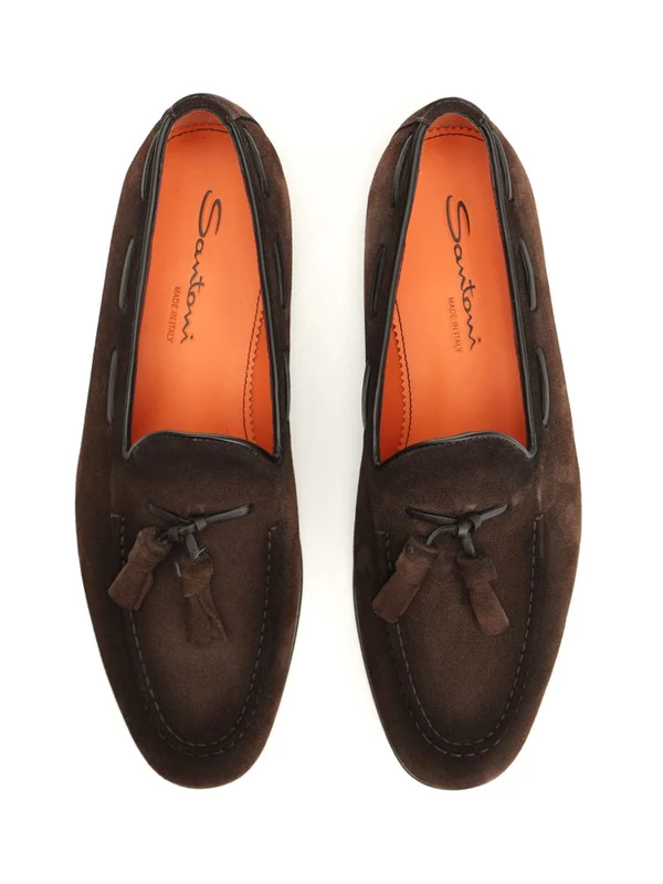 Tassel Suede Loafers - Image 6