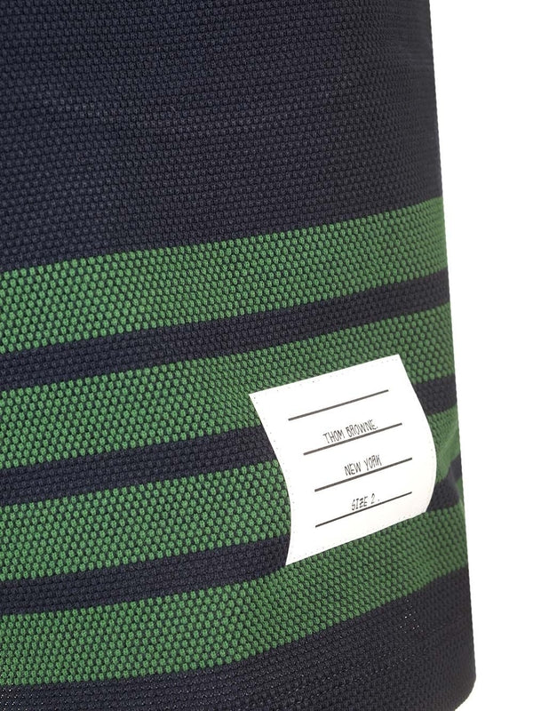 Diagonal Stripe Classic Sweat Shorts - Image 4