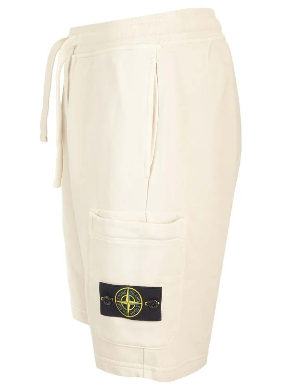 Wappen Patch Fleece Shorts - Image 3