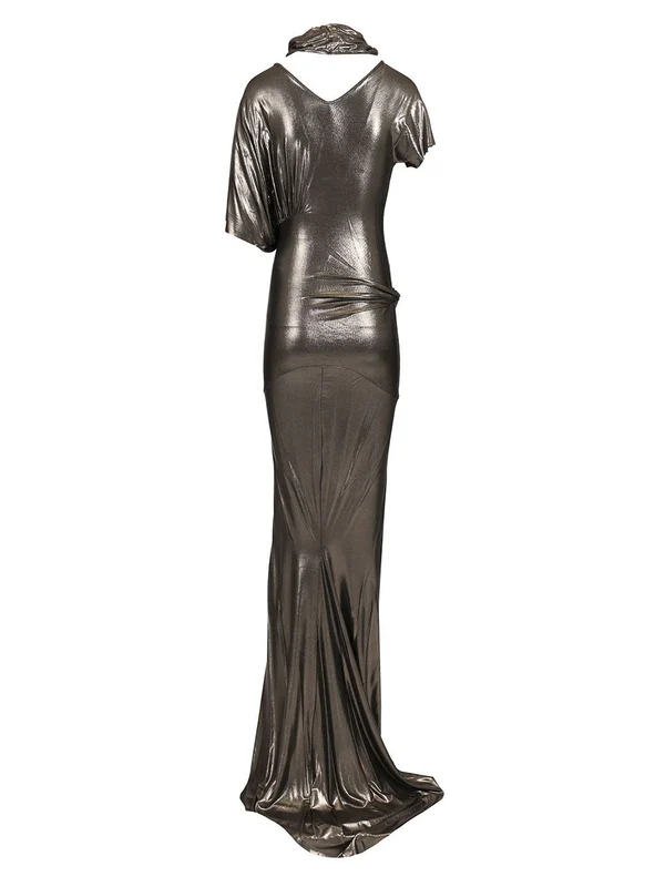 Lilith Asymmetric Long Dress - Image 2