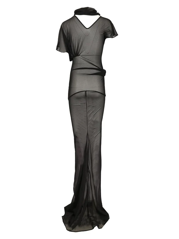 Lilith Asymmetric Long Dress - Image 2